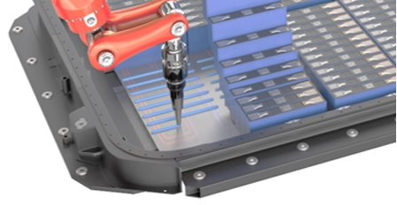 adhesive battery
